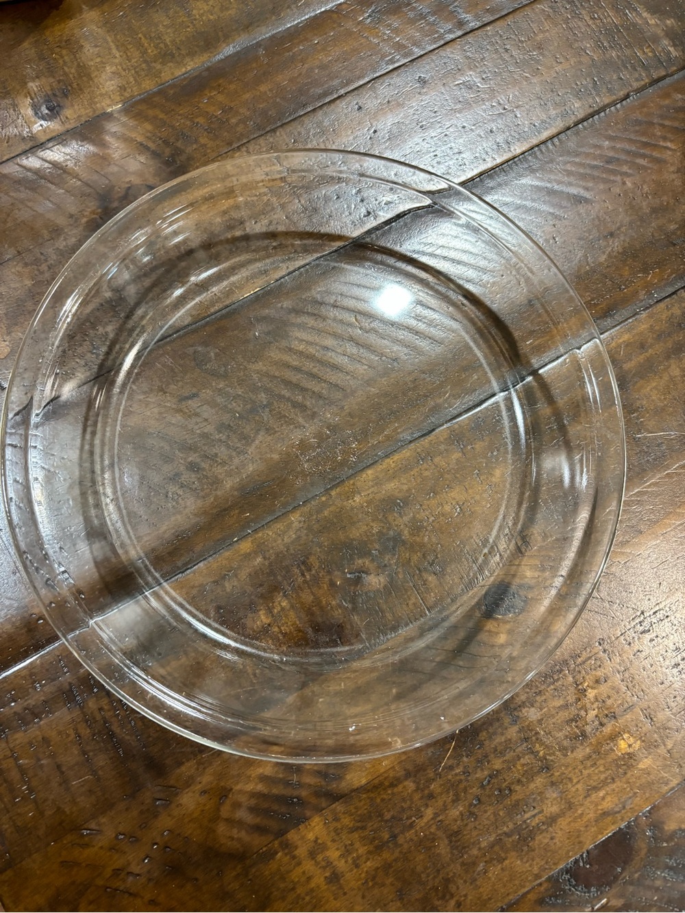 Pyrex Pie Baking Dish Clear Glass 9" #200